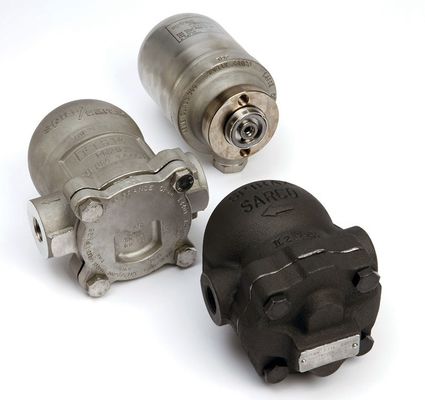 El flotador de Spirax Sarco y el vapor termostático atrapan FT14 65-200 psig