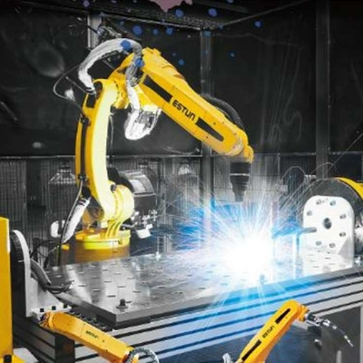 Robot de soldadura robótico de la carga útil 15kg Mig del robot de soldadura de la soldadora ER15-3500