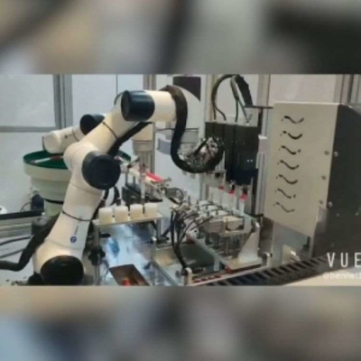 China Robot Gripper eléctrico PGS-5 combinado con brazo de robot CNC para recoger y colocar como cobot
