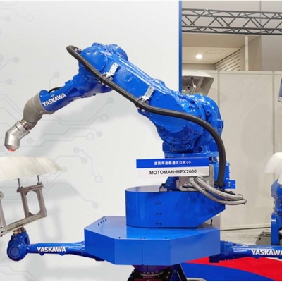 Carga útil 15kg de la máquina MPX2600 de la pintura del robot como robot de pintura de alta velocidad