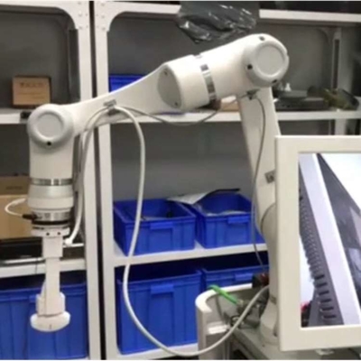Seleccione y coloque el robot Hans E18 con agarre robótico CNGBS y brazo robótico de 6 ejes como robot cobot