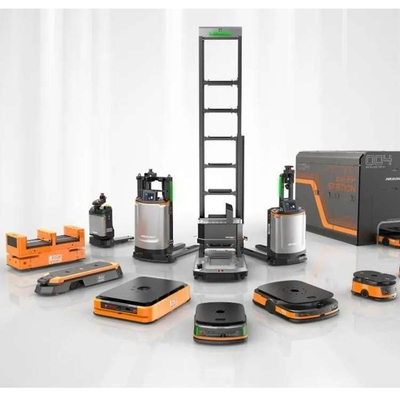 Robot AGV móvil Q2L-300A con robot cobot CNGBS para manejo automatizado de materiales como AGV