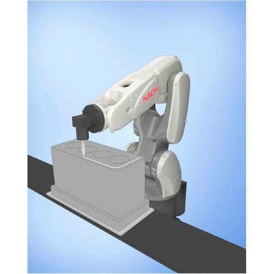 Manipulador brazo robótico de 6 ejes MZ04-01 con cables robóticos CNGBS para el robot de manipulación de materiales