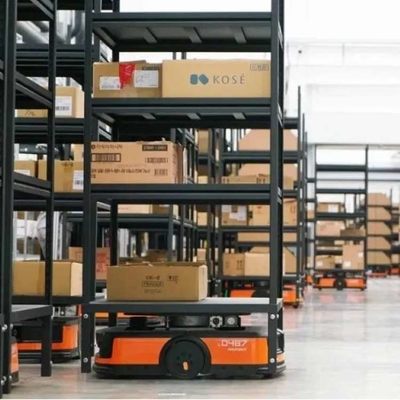 AGV Robot Q7-1500D Slam / Navegación de código QR con CNGBS Cobot Robot para el robot de manipulación de materiales