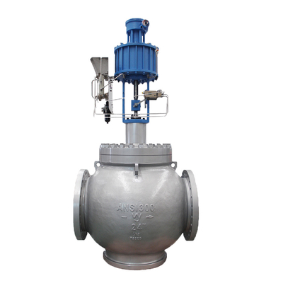 Válvula de control neumático grande del ABM con el posicionador de la válvula de control de ABB V18345 V18346