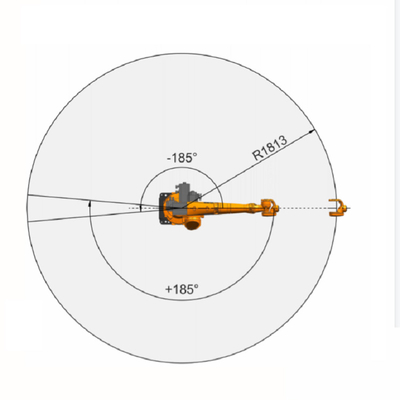 Brazo industrial del robot del KR 20 R1810 6 AXIS carga útil de 20 kilogramos para la soldadura
