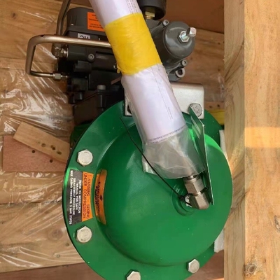 Actuador rotatorio de la válvula de control del globo V150 con el posicionador de la válvula