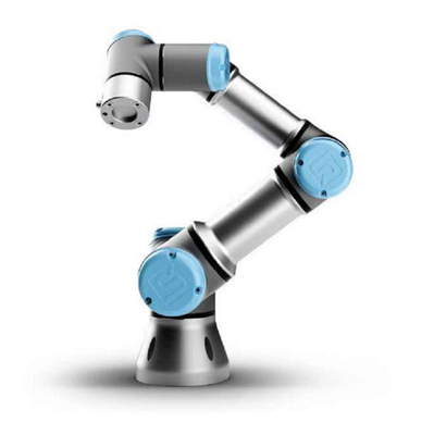 Brazo robótico industrial de Ur3 Cobot con el sistema visual de Cognex del agarrador RG6