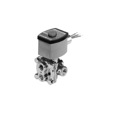 Válvula de control eléctrica de acero inoxidable del solenoide del vapor para los usos des alta temperatura