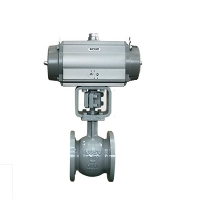 Válvula de control del globo de KOSO 220C con el actuador neumático 6400RB