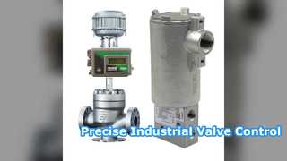 Válvula de control de fluido precisa 10V HART